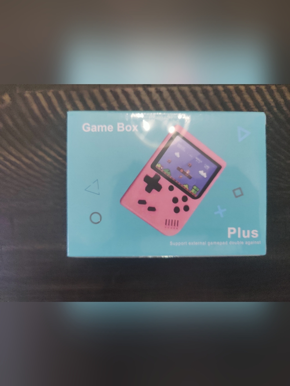 NWT Pink Handheld Game Box Retro Portable Console
